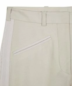Cheapest 😉 Stella McCartney End Zip White Trousers S For 👩 Women 🧨 -Stella McCartney Shop luxury women stella mccartney used clothes p28578 004