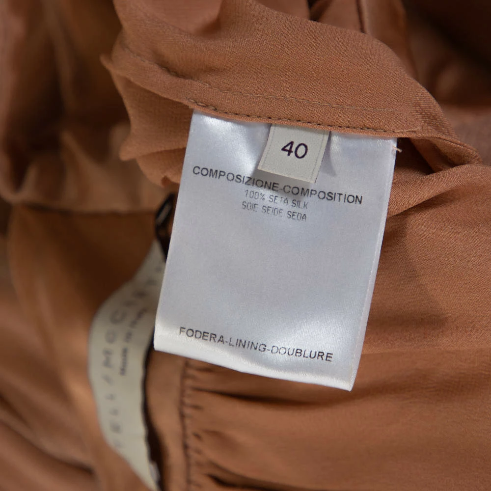 Best Sale โค๏ธ Stella McCartney Copper Silk Tulle Gathered Halter Neck ๐ Dress S For ๐ฉ Women ๐ 8 Best Sale โค๏ธ Stella McCartney Copper Silk Tulle Gathered Halter Neck ๐ Dress S For ๐ฉ Women ๐ - Image 6