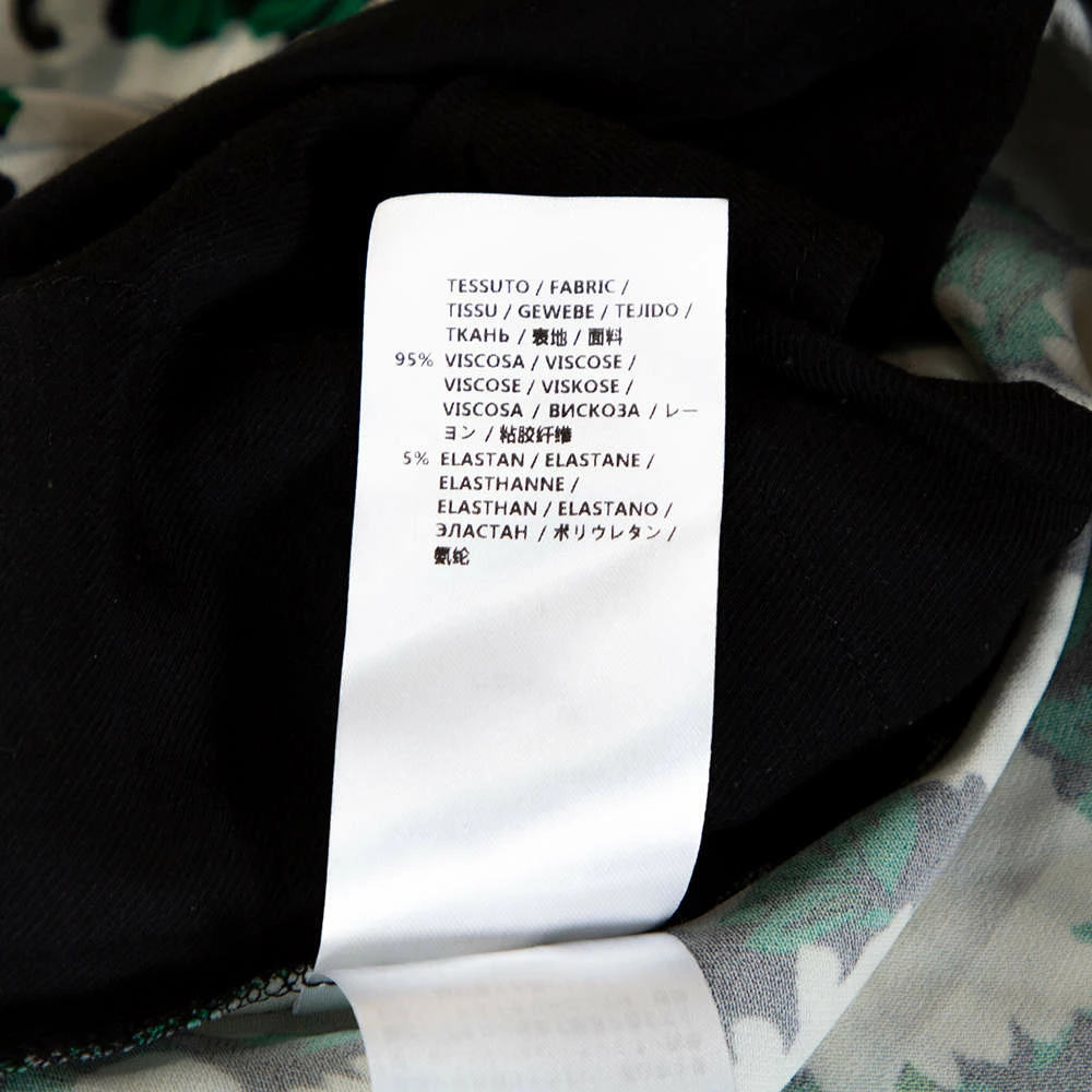 Cheap 🤩 Stella McCartney Green Floral Printed High Waist Wide Leg Maude Trousers M For 👩 Women 🎁 9 Cheap 🤩 Stella McCartney Green Floral Printed High Waist Wide Leg Maude Trousers M For 👩 Women 🎁 - Image 7