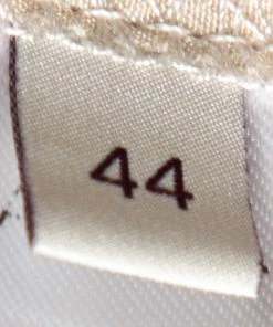 Buy ✔️ Stella McCartney Cream Wild Cat Printed Silk Elasticized Waist Christine Pants M For 👩 Women 🛒 -Stella McCartney Shop luxury women stella mccartney used clothes p287026 006