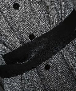 Hot Sale ⌛ Stella McCartney Monochrome Wool Belted 👚 Shirt 👗 Dress M For 👩 Women 🛒 -Stella McCartney Shop luxury women stella mccartney used clothes p290635 003