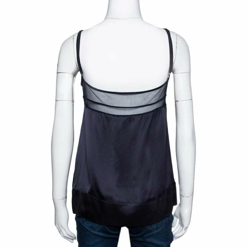 Best Sale 🔔 Stella McCartney Black Silk Satin Lace Trim Camisole Top S For 👩 Women ✔️ 5 Best Sale 🔔 Stella McCartney Black Silk Satin Lace Trim Camisole Top S For 👩 Women ✔️ - Image 3