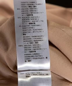 Buy 😍 Stella McCartney Beige Floral Embroidered Crepe V Neck Sheath 👗 Dress M For 👩 Women 👏 -Stella McCartney Shop luxury women stella mccartney used clothes p299650 002