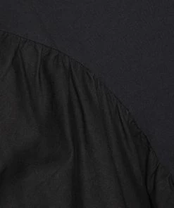 New ⌛ Stella McCartney Black Cotton Ruffled Asymmetrical Top S For 👩 Women 🛒 -Stella McCartney Shop luxury women stella mccartney used clothes p309722 002