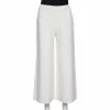 Best Pirce ✨ Stella McCartney Ivory Wool Blend Wide Leg Culottes S For 👩 Women 🔥
