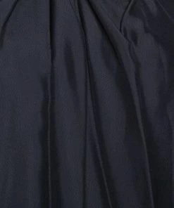 Best Sale 😍 Stella McCartney Black Sateen Gathered Neck Faye Top XS For 👩 Women 🤩 -Stella McCartney Shop luxury women stella mccartney used clothes p320774 003