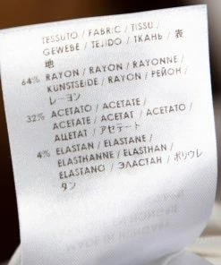 Best Sale 💯 Stella McCartney White Crepe Zip Detail Long Sleeve Blouse L For 👩 Women 🎁 -Stella McCartney Shop luxury women stella mccartney used clothes p329534 008