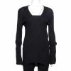 Best deal โจ Stella McCartney Black Ribbed Knit Fitted Sweater M For ๐ฉ Women โญ 1 Best deal โจ Stella McCartney Black Ribbed Knit Fitted Sweater M For ๐ฉ Women โญ -Stella McCartney Shop luxury women stella mccartney used clothes p336218 002