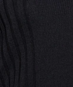Best deal ✨ Stella McCartney Black Ribbed Knit Fitted Sweater M For 👩 Women ⭐ -Stella McCartney Shop luxury women stella mccartney used clothes p336218 007