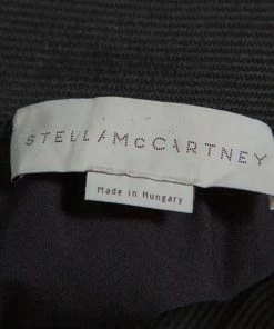 Flash Sale ⌛ Stella McCartney Black Stretch Cotton Elasticized Waist Trousers XS For 👩 Women 😀 -Stella McCartney Shop luxury women stella mccartney used clothes p348718 001