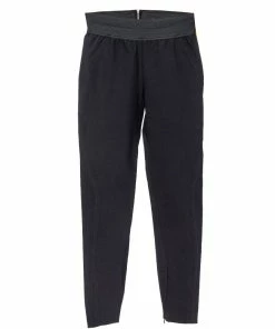 Flash Sale ⌛ Stella McCartney Black Stretch Cotton Elasticized Waist Trousers XS For 👩 Women 😀