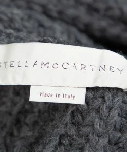 Top 10 🧨 Stella McCartney Grey Cable Knit Turtleneck Asymmetric Maxi Sweater M For 👩 Women 🥰 -Stella McCartney Shop luxury women stella mccartney used clothes p366807 004