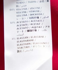 Cheap 🔔 Stella McCartney Crimson Red Crepe Flared Midi 👗 Dress L For 👩 Women ❤️ -Stella McCartney Shop luxury women stella mccartney used clothes p369562 005