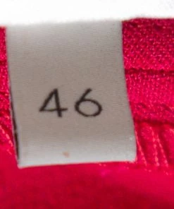 Cheap 🔔 Stella McCartney Crimson Red Crepe Flared Midi 👗 Dress L For 👩 Women ❤️ -Stella McCartney Shop luxury women stella mccartney used clothes p369562 006