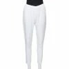 Cheapest 😍 Stella McCartney White Jersey Zipper Detail Tamara Pants S For 👩 Women 😀 -Stella McCartney Shop luxury women stella mccartney used clothes p374126 006