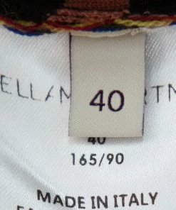 Coupon ❤️ Stella McCartney Black Striped Wool Oversized Sweater S For 👩 Women ✨ -Stella McCartney Shop luxury women stella mccartney used clothes p374933 003