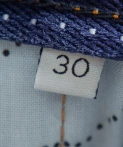 New 😉 Stella McCartney Blue Denim Logo Tape Detail Straight Leg 👖 Jeans M For 👩 Women 😍 -Stella McCartney Shop luxury women stella mccartney used clothes p380167 007