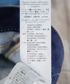 New 😉 Stella McCartney Blue Denim Logo Tape Detail Straight Leg 👖 Jeans M For 👩 Women 😍 -Stella McCartney Shop luxury women stella mccartney used clothes p380167 008