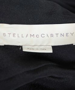 Deals 🛒 Stella McCartney Black Swan Embroidered Silk 👕 Shirt S For 👩 Women 😍 -Stella McCartney Shop luxury women stella mccartney used clothes p384388 006