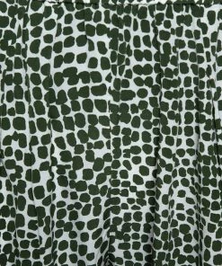 New 💯 Stella McCartney Green & White Printed Silk Elastic Waist Trousers S For 👩 Women 🔥 -Stella McCartney Shop luxury women stella mccartney used clothes p388529 008