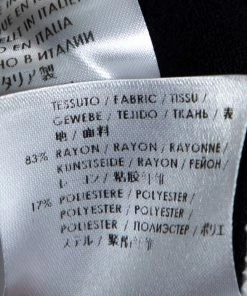 Cheapest 🔥 Stella McCartney Navy Blue & White Striped Knit Structured Midi 👗 Dress M For 👩 Women 🌟 -Stella McCartney Shop luxury women stella mccartney used clothes p388727 002