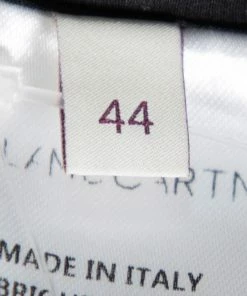 Flash Sale ✔️ Stella McCartney Black Silk Embroidery Detail Button Front 👕 Shirt M For 👩 Women 😉 -Stella McCartney Shop luxury women stella mccartney used clothes p392397 005