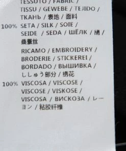 Flash Sale ✔️ Stella McCartney Black Silk Embroidery Detail Button Front 👕 Shirt M For 👩 Women 😉 -Stella McCartney Shop luxury women stella mccartney used clothes p392397 006