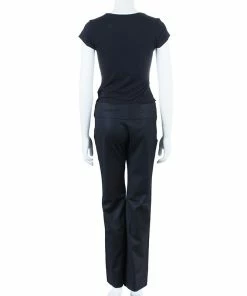 Deals ✔️ Stella McCartney Black Formal Trousers S For 👩 Women 🎉 -Stella McCartney Shop luxury women stella mccartney used clothes p39770 003
