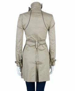 Best deal 🔥 Stella McCartney Beige Belted Overcoat S For 👩 Women 💯 -Stella McCartney Shop luxury women stella mccartney used clothes p40316 003