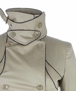 Best deal 🔥 Stella McCartney Beige Belted Overcoat S For 👩 Women 💯 -Stella McCartney Shop luxury women stella mccartney used clothes p40316 004