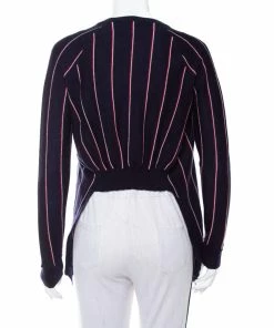 Wholesale ๐งจ Stella McCartney Navy Blue Striped Wool Hi-Low Hem Jumper S For ๐ฉ Women ๐ 10 Wholesale ๐งจ Stella McCartney Navy Blue Striped Wool Hi-Low Hem Jumper S For ๐ฉ Women ๐ -Stella McCartney Shop luxury women stella mccartney used clothes p412714 001