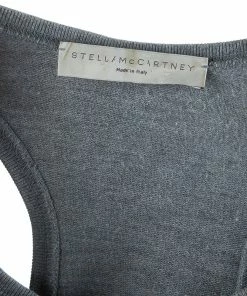 Deals 🧨 Stella McCartney Gray Cotton Sleeveless 👗 Dress XS For 👩 Women 😀 -Stella McCartney Shop luxury women stella mccartney used clothes p41348 0008