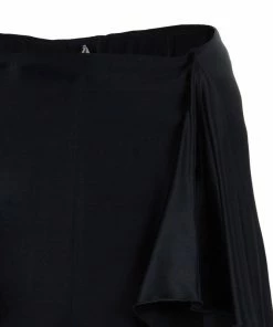 Promo ⭐ Stella McCartney Black Silk Trouser S For 👩 Women 🎉 -Stella McCartney Shop luxury women stella mccartney used clothes p42051 004