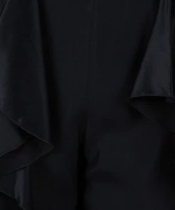 Promo ⭐ Stella McCartney Black Silk Trouser S For 👩 Women 🎉 -Stella McCartney Shop luxury women stella mccartney used clothes p42051 007