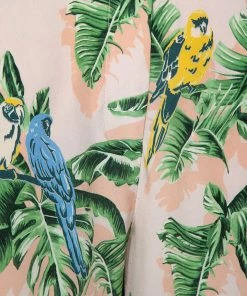 Promo 🌟 Stella McCartney Pastel Pink Printed Silk Palazzo Trousers S For 👩 Women 🔔 -Stella McCartney Shop luxury women stella mccartney used clothes p421634 002