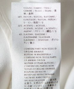 Cheap 🤩 Stella McCartney White Crepe Simone Cady Top XS For 👩 Women 😉 -Stella McCartney Shop luxury women stella mccartney used clothes p424762 007