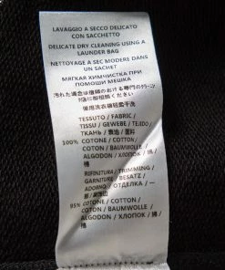 Deals 😉 Stella McCartney Black Cotton Knit Paisley Jacquard Patch Detail Sweatshirt S For 👩 Women 😉 -Stella McCartney Shop luxury women stella mccartney used clothes p425673 007