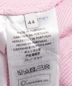 Top 10 🤩 Stella McCartney Pink Cotton Logo Printed Hoodie M For 👩 Women 🛒 -Stella McCartney Shop luxury women stella mccartney used clothes p427404 008