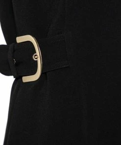 Hot Sale 🥰 Stella McCartney Black Crepe Side Buckle Detail Top L For 👩 Women ⭐ -Stella McCartney Shop luxury women stella mccartney used clothes p431976 001