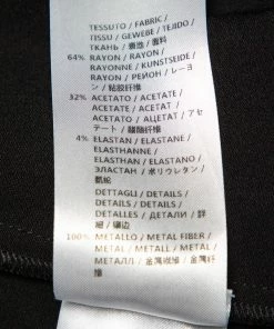 Hot Sale 🥰 Stella McCartney Black Crepe Side Buckle Detail Top L For 👩 Women ⭐ -Stella McCartney Shop luxury women stella mccartney used clothes p431976 006