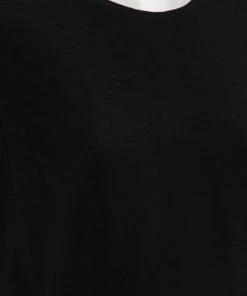 Hot Sale 🥰 Stella McCartney Black Crepe Side Buckle Detail Top L For 👩 Women ⭐ -Stella McCartney Shop luxury women stella mccartney used clothes p431976 009