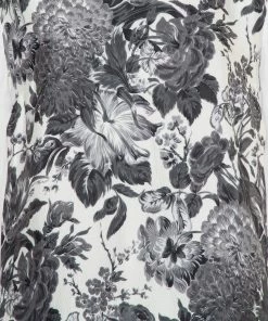 Outlet ⭐ Stella McCartney Monochrome Floral Printed Silk Asymmetric Hem Detail Top M For 👩 Women 🤩 -Stella McCartney Shop luxury women stella mccartney used clothes p433663 007