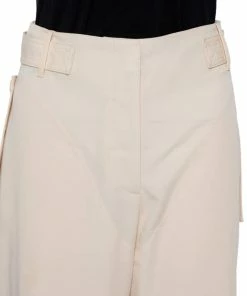 Buy ⌛ Stella McCartney Cream Wool Cargo Pants M For 👩 Women 🌟 -Stella McCartney Shop luxury women stella mccartney used clothes p438267 001