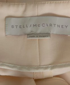 Buy ⌛ Stella McCartney Cream Wool Cargo Pants M For 👩 Women 🌟 -Stella McCartney Shop luxury women stella mccartney used clothes p438267 005