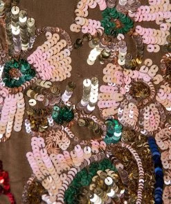 Best reviews of 😍 Stella McCartney Brown Sequin Embellished Silk Shift 👗 Dress M For 👩 Women 🧨 -Stella McCartney Shop luxury women stella mccartney used clothes p441303 004