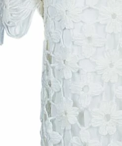 Hot Sale 😀 Stella McCartney White Daisy Embroidery Turtle Neck 👗 Dress XS For 👩 Women ✔️ -Stella McCartney Shop luxury women stella mccartney used clothes p44822 006