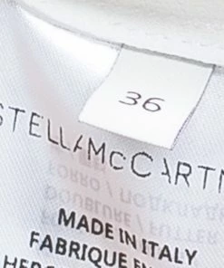 Hot Sale 😀 Stella McCartney White Daisy Embroidery Turtle Neck 👗 Dress XS For 👩 Women ✔️ -Stella McCartney Shop luxury women stella mccartney used clothes p44822 009