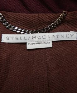 Best Sale 🤩 Stella McCartney Burgundy Wool Iris Suit S For 👩 Women 🎉 -Stella McCartney Shop luxury women stella mccartney used clothes p450600 001