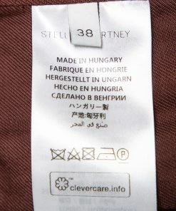 Best Sale 🤩 Stella McCartney Burgundy Wool Iris Suit S For 👩 Women 🎉 -Stella McCartney Shop luxury women stella mccartney used clothes p450600 002