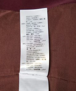 Best Sale 🤩 Stella McCartney Burgundy Wool Iris Suit S For 👩 Women 🎉 -Stella McCartney Shop luxury women stella mccartney used clothes p450600 003